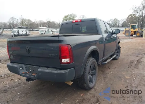 2020 Ram 1500 Classic Warlock 4X4 6'4 Box из США, поврежденный, VIN 1C6RR7GGXLS122910